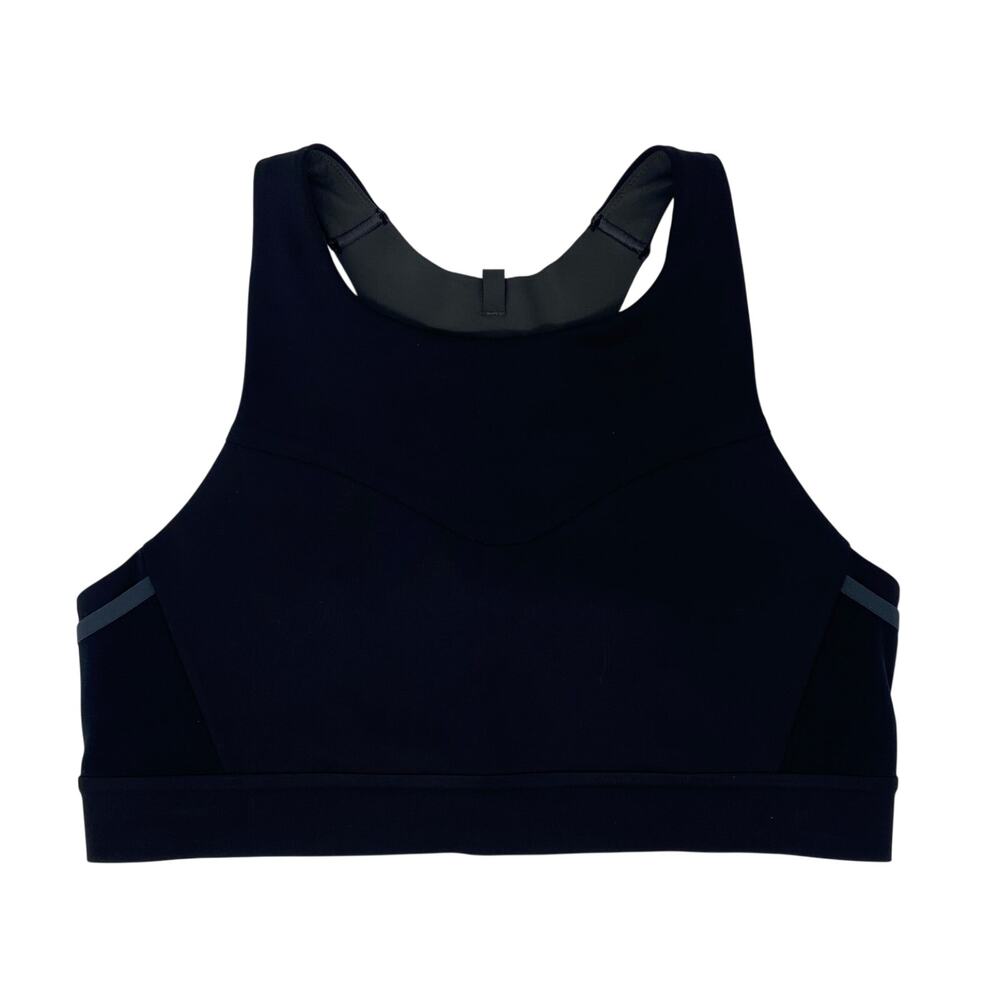 Brooks Black 3 Pocket Sports Bra Size 36C/D Sportswear Gorpcore Activewear